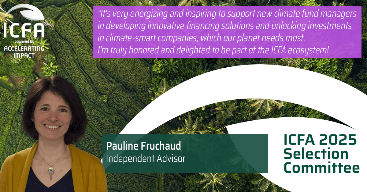 Pauline Fruchaud joins the ICFA Selection Committee 2025